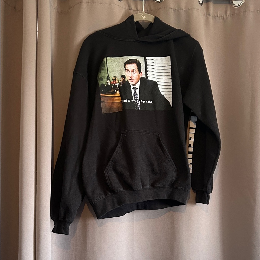 The Office Black Graphic Hoodie